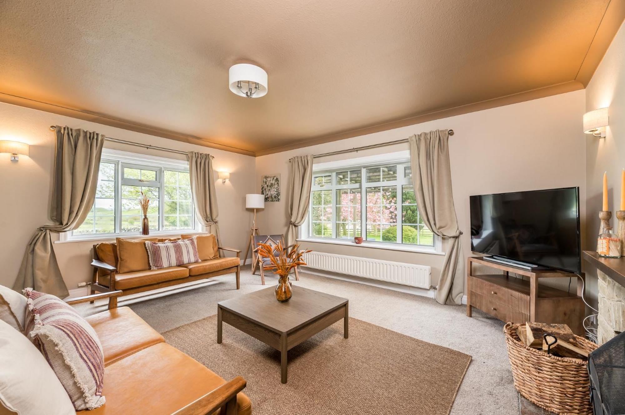 Central Malham Wellbeing Escape With Hot Tub Sleeps 8 Eksteriør billede